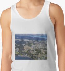 Antenne der Kodiak-Gemeinde, Kodiak-Insel, Alaska Tank Top