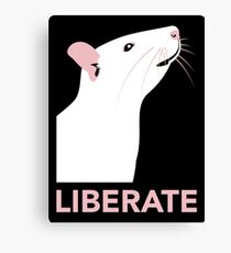 Liberate (Rat) Canvas Print