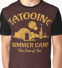 Tatooine Summer Camp Graphic T-Shirt
