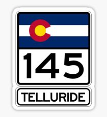 Telluride - Colorado's Gem - Highway 145 Sticker