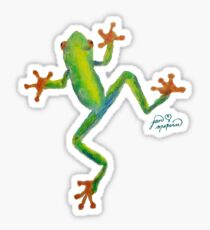 Red Eyed Tree Frog Sticker