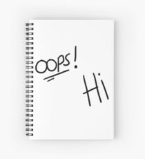 Cuaderno de espiral ¡OOPS! HI LARRY STYLINSON
