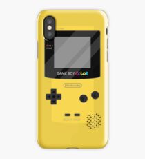 Gameboy Color - Yellow iPhone Case