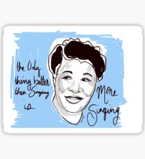 The Incredible Ella Fitzgerald Sticker