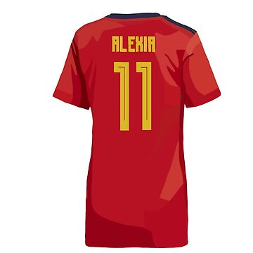 Alexia Putellas Spain jersey' Sticker by -uswntandraws