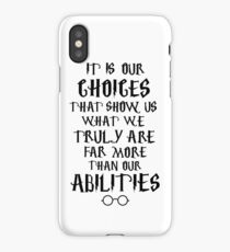 Dumbledore quote iPhone Case