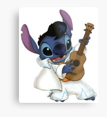 Elvis stitch Metal Print