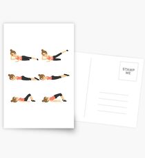 Pilates - Fitness Postcards