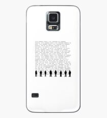 Jahreszeiten der Liebe (Schwarz) Hülle & Klebefolie für Samsung Galaxy