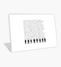 Jahreszeiten der Liebe (Schwarz) Laptop Folie