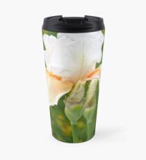 White iris flower Travel Mug