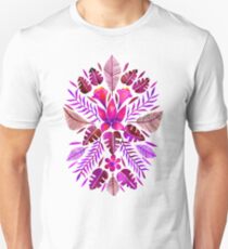 Tropical Symmetry – Magenta Unisex T-Shirt