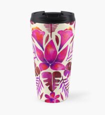 Taza de viaje Simetría Tropical - Magenta