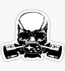 Subaru Skull Mask Sticker