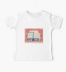 Air Mail Stamp Baby Tee