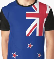 New Zealand Flag Graphic T-Shirt
