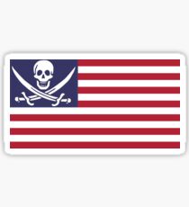 American Pirate Sticker