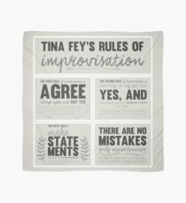 Tina Fey's rules of improvisation Scarf