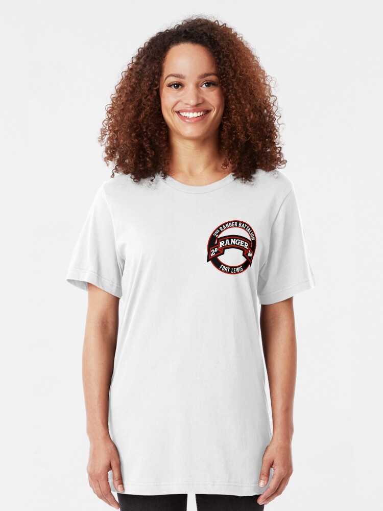 Alternate view of 2nd Ranger Bn Slim Fit T-Shirt