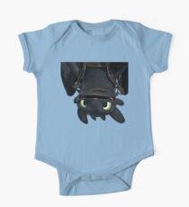 Upside Down Toothless One Piece - Short Sleeve