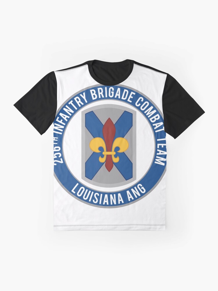 Alternate view of 256th Infantry LA ANG Graphic T-Shirt