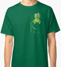 Kermit Pocket - muppet show Classic T-Shirt