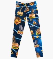 Junk Cat From Outer Space Leggings