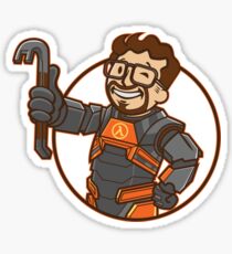 Lambda Boy Sticker
