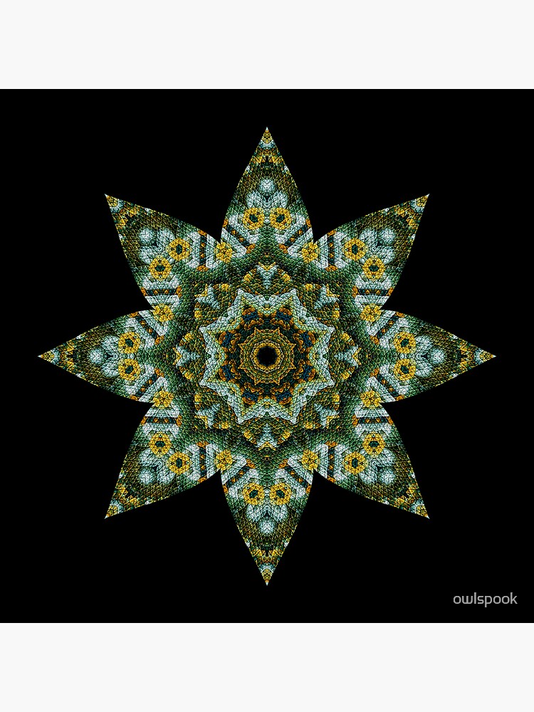Quilted Star by owlspook