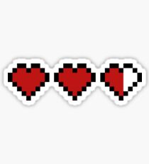 Minecraft Hearts! Sticker