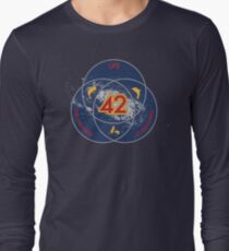 The Answer to Life, the Universe & Everything (Ultimate Venn Version) Long Sleeve T-Shirt