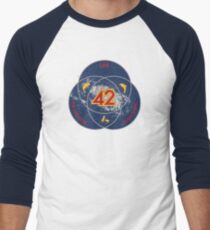 The Answer to Life, the Universe & Everything (Ultimate Venn Version) Men's Baseball ¾ T-Shirt