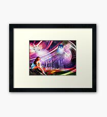 Wishing on a star... for someone from afar Framed Print