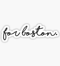 For Boston Sticker Sticker