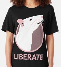 Befreit (Ratte) Slim Fit T-Shirt