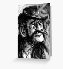Lemmy, Killed by Death. Greeting Card