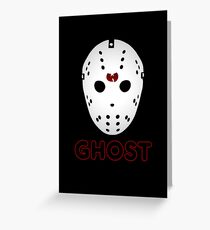 GHOST FACE 2 Greeting Card