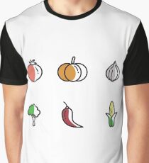Fresh Vegetables Graphic T-Shirt