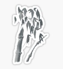 Bamboo negative Sticker