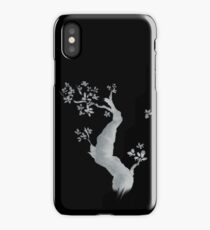 Cherry tree negative iPhone Case