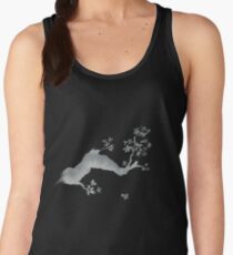 Cherry tree negative Women's Tank Top