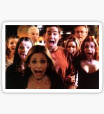 Scooby Gang Screaming Sticker