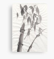 Bamboo Metal Print