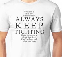 always keep fighting spn family shirt