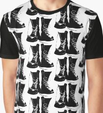 Punk Boots - Punk RockerShoes - Streetstyle Fashion Graphic T-Shirt