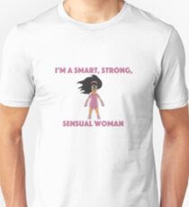 Tina Smart Strong Sensual woman Unisex T-Shirt