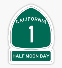 PCH - CA Highway 1 - Half Moon Bay Sticker