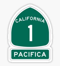 PCH - CA Highway 1 - Pacifica Sticker
