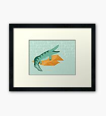 Tiktaalik is Talkative Framed Print