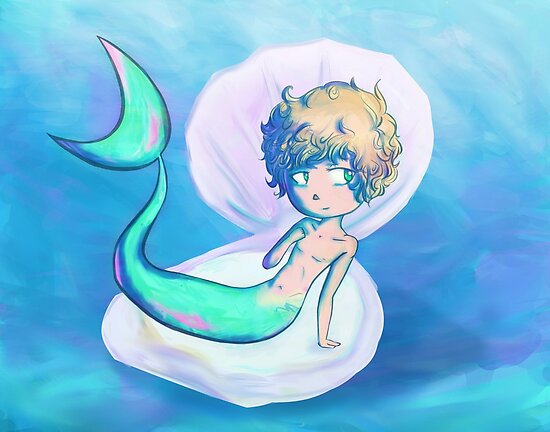 bloopies mermaid boy